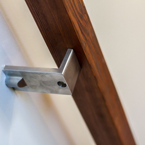 Wood Handrail Inner String Mount